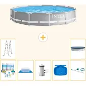 Intex Prism Frame Pool Rund - 366x76 cm - 8-teilig S20525