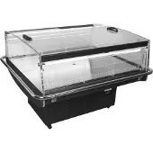 Esta Kühlinsel PDC 126 mit gewölbten Glasschiebedeckeln, neigbarer Präsentationsfläche, R290, 1405x1210x1005mm