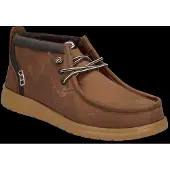 HEY DUDE HD45161 WALLY MID GRIPR LEATHER Brown