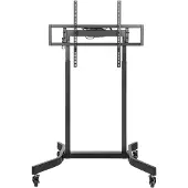 Equip 55"-100" Mobiler Motorisierter TV-Wagen, 139,7 cm (55"), 2,54 m (100"), 200 x 200 mm, 800 x 600 mm, Aluminium, Kunststoff, Edelstahl, Schwarz