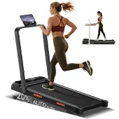 Robore X8F Klapplaufband mit 3,5 PS, 15% Steigung, 150 kg & 3-fach Stoßdämpfung – für intensives Heimtraining