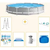 Intex Prism Frame Pool Rund - 366x76 cm - 7-teilig S21051