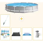 Intex Prism Frame Pool Rund - 366x76 cm - 6-teilig S21045