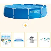 Intex Frame Pool Rund - 305x76 cm - 5-teilig S20997