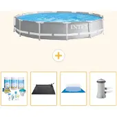 Intex Prism Frame Pool Rund - 366x76 cm - 5-teilig S21046