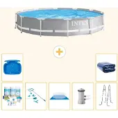 Intex Prism Frame Pool Rund - 366x76 cm - 8-teilig S20536