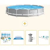 Intex Prism Frame Pool Rund - 366x76 cm - 5-teilig S21047