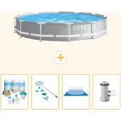 Intex Prism Frame Pool Rund - 366x76 cm - 5-teilig S21048