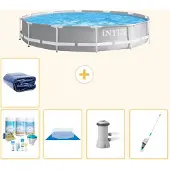 Intex Prism Frame Pool Rund - 366x76 cm - 6-teilig S20533