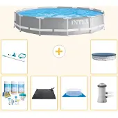 Intex Prism Frame Pool Rund - 366x76 cm - 7-teilig S20517