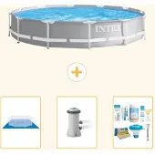 Intex Prism Frame Pool Rund - 366x76 cm - 4-teilig S21350