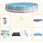 Intex Prism Frame Pool Rund - 366x76 cm - 7-teilig S20518