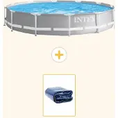 Intex Prism Frame Pool Rund - 366x76 cm - 2-teilig S21347