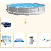 Intex Prism Frame Pool Rund - 366x76 cm - 6-teilig S20531