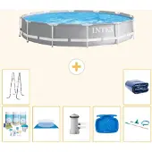 Intex Prism Frame Pool Rund - 366x76 cm - 8-teilig S20535