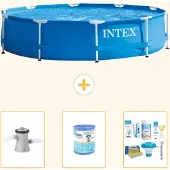 Intex Frame Pool Rund - 305x76 cm - 4-teilig S22453