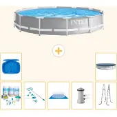 Intex Prism Frame Pool Rund - 366x76 cm - 8-teilig S20526