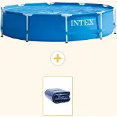 Intex Frame Pool Rund - 305x76 cm - 2-teilig S21327