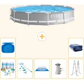 Intex Prism Frame Pool Rund - 366x76 cm - 8-teilig S20536