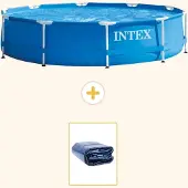Intex Frame Pool Rund - 305x76 cm - 2-teilig S21327