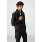 Tommy Life Herren Polyester Scuba Aktivset mit Reißverschlusskragen