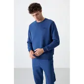 Tommy Life Herren Baumwolle-Polyester Fleece Sweatshirt- und Hose-Set