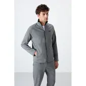 Tommy Life Herren Sweatshirt mit Reißverschlusskragen und Hose Set