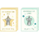 Coppenrath Verlag Schmuckanhänger - Kleiner Schutzengel (mint / gelb)