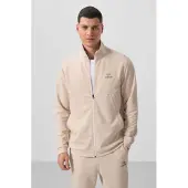 Tommy Life Herren Langarm-Zip-Sweatshirt und Hose Set