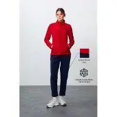 Tommy Life Damen Langarm Reißverschluss Trainingsanzug Set