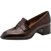 Tamaris Damen Mokassins Schlüpfschuhe Braun