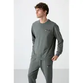 Tommy Life Herren Oversized Sweatshirt- und Hosen-Set