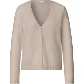 Street One mit V-Neck und Knopfleiste