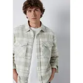 Mavi Langarmhemd "CHECK SHIRT" Karo Overshirt