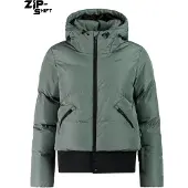 Protest Damen Skijacke PRTPreppy ZIP-SHIFT Evergreen : S : grün Farbe: grün Größe: S