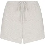Hunkemoller Pyjama Shorts Gestreift Jersey Grau