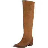 Felmini Leder Stiefel Western-Tradition WEST D206 mit hohem Schaft und niedrigem Absatz
