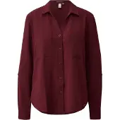 QS Bluse in 3903_bordeaux | Gr.: 44