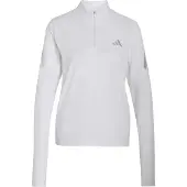 Adidas Rollkragenshirt PERFORMANCE "ADI365/// ZIP W", Damen, Gr. S, weiß (weiß, reflective silber), Obermaterial: 88% Polyester, 12% Elasthan, Rundhals, Shirts Rollkragenshirt