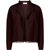 Cartoon Strickjacke "Damen mit Fransen" 1
