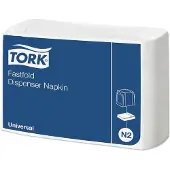 Tork Serviet N2 Compact Fold Hvid,300 stk/pk