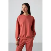Tommy Life Oversized Sweatshirt und elastisches Bundhosen-Set