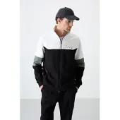 Tommy Life Herren Farbblockiertes Zip-Sweatshirt und Hose Set