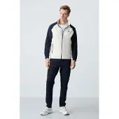 Tommy Life Herren Farbblockiertes Strick-Trainingsset