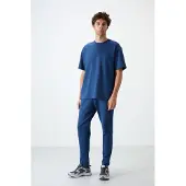 Tommy Life Herren Oversized T-Shirt und Hosen Set