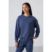 Tommy Life Übergroßes Sweatshirt und Set mit elastischen Hosen
