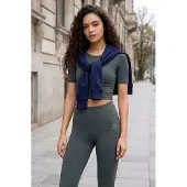 Tommy Life Damen Baumwoll Slim-Fit Aktives Set