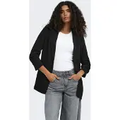 ONLY Longblazer "ONLKALINA 3/4 OPEN BLAZER CC TLR" Materialmix, loose fit