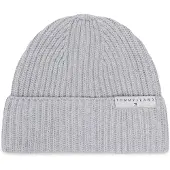 Tommy Hilfiger Mütze Tjm Linear Logo Beanie AM0AM14865 Hellgrau