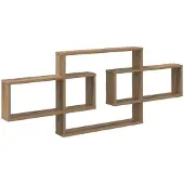 vidaXL Wandregal Artisan-Eiche 130 x 10 x 50 cm Holzwerkstoff